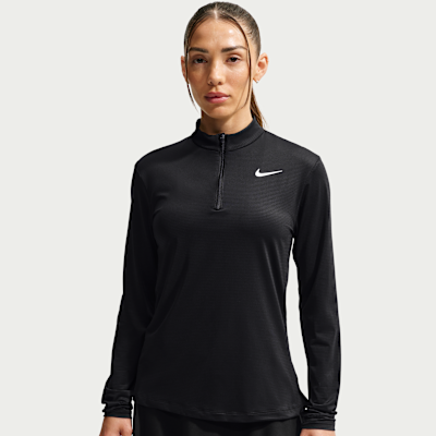 Nike Victory Women's Dri-FIT 1/4-Zip Golf Top. Nike SI